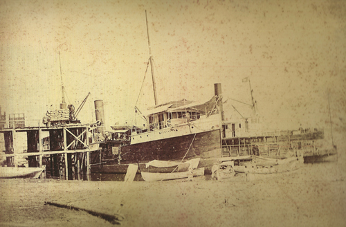 BARCOS A VAPOR 1885 - 1890 (COLECCIÓN DE JAVIER YUBI)